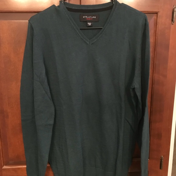 Green Slim Fitting Sweater - Picture 2 of 5